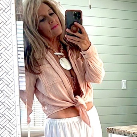 ⭐️Hesperus,Cami-Bralette,Hook & Eye Embellished,Pull-On,Soft Mauve, Size S - Picture 6 of 12